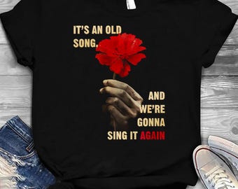 Hadestown Merch Hadestown Old Song T-Shirt