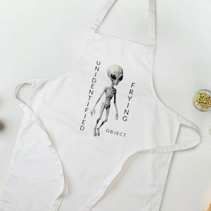 Area 51 Alien 'Unidentified Frying Object' | Organic Cotton Apron