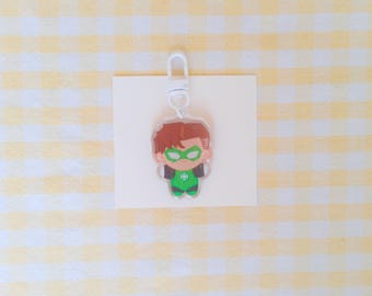 Hal Jordan Green Lantern DC superhero acrylic keychain