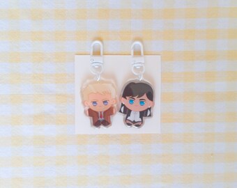 Zatanna Zatara John Constantine DC superhero acrylic keychain