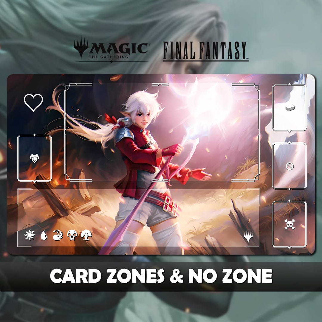 Alisaie Leveilleur MTG Playmat - Deskmat 24" X 14" Inches (600 X 350 Mm) -  Etsy UK