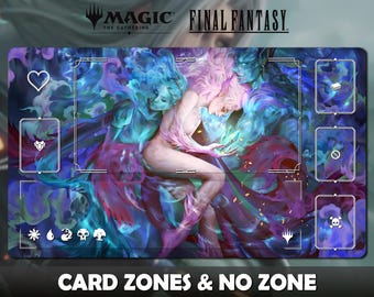 Terra Branford Esper MTG Playmat - Deskmat 24" x 14" inches (600 x 350 mm)