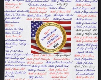 Patriotic Inspirational T-Shirt | , Events of the American Revolution Listed Independence Day