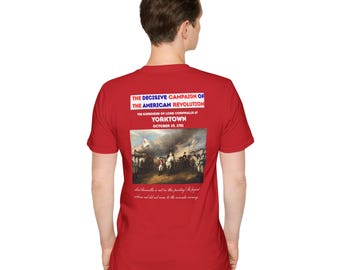 Yorktown Battle T-Shirt: Revolutionary War Graphic Tee