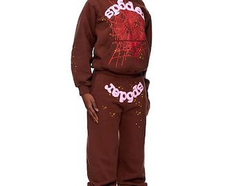 Vintage Spinnennetz Braun Unisex Trainingsanzüge - Hoodie und Jogginghose