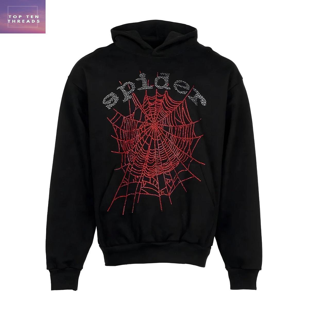 Sp5der hoodie rhinestone - Etsy 日本