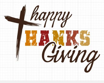 SVG cristiano de Acción de Gracias, vector de camiseta de otoño, archivo de corte de otoño, camiseta PNG de Acción de Gracias