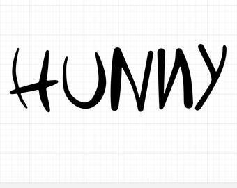 Hunny Svg, Hunny Design, Honey Svg, Hunny shirt Svg, Winnie The Pooh PNG, Hunny Shirt Design, Cricut, Sublimation Clipart, Digital Download