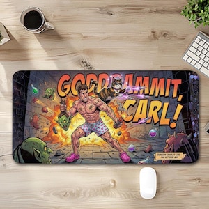 Carl Gaming Schreibtischmatte, Prinzessin Donut Fan Art Mauspad