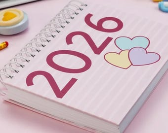 Agenda 2026 en PDF | Planificador 2026 Completo Imprimible