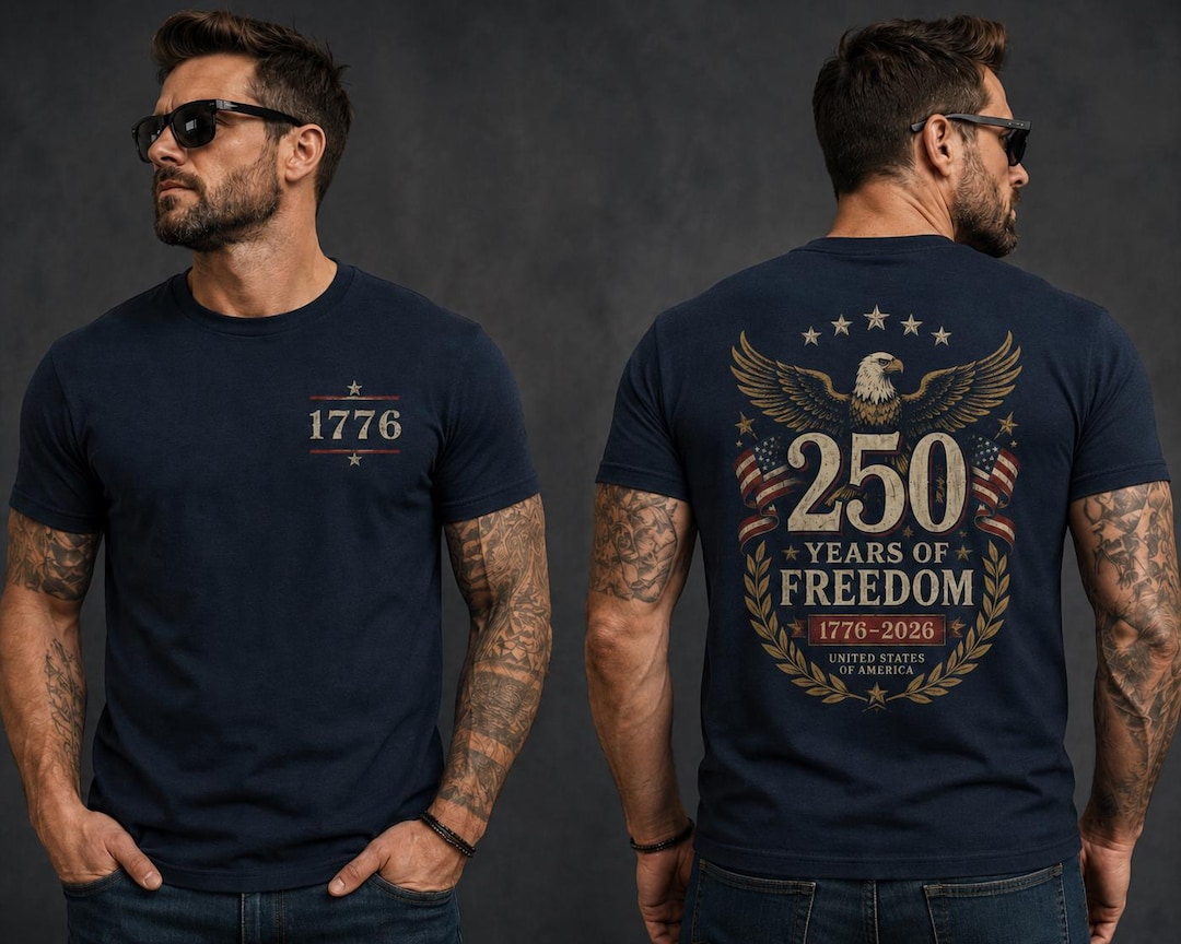 Comfort Colors® America 250th Anniversary Shirt, Patriotic Eagle Freedom T-Shirt, USA 250