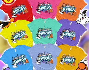 Disfraz de Halloween para grupo de nerds de barra de dulces y chocolate, disfraz de Halloween para grupo familiar, equipo de barra de aperitivos, PNG