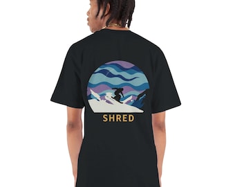 Men's Oversized Heavyweight Crewneck T-Shirt | Shaka Wear SHMHSS