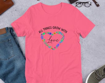 Floral Love Unisex T-Shirt
