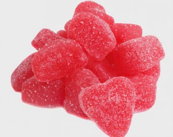 Sour Cherry Jelly Hearts