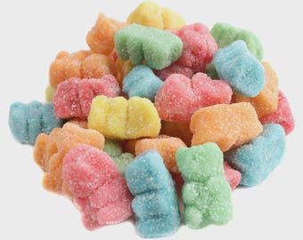 Neon Sour Gummy Bears