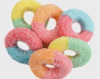 Neon Gummy Rings