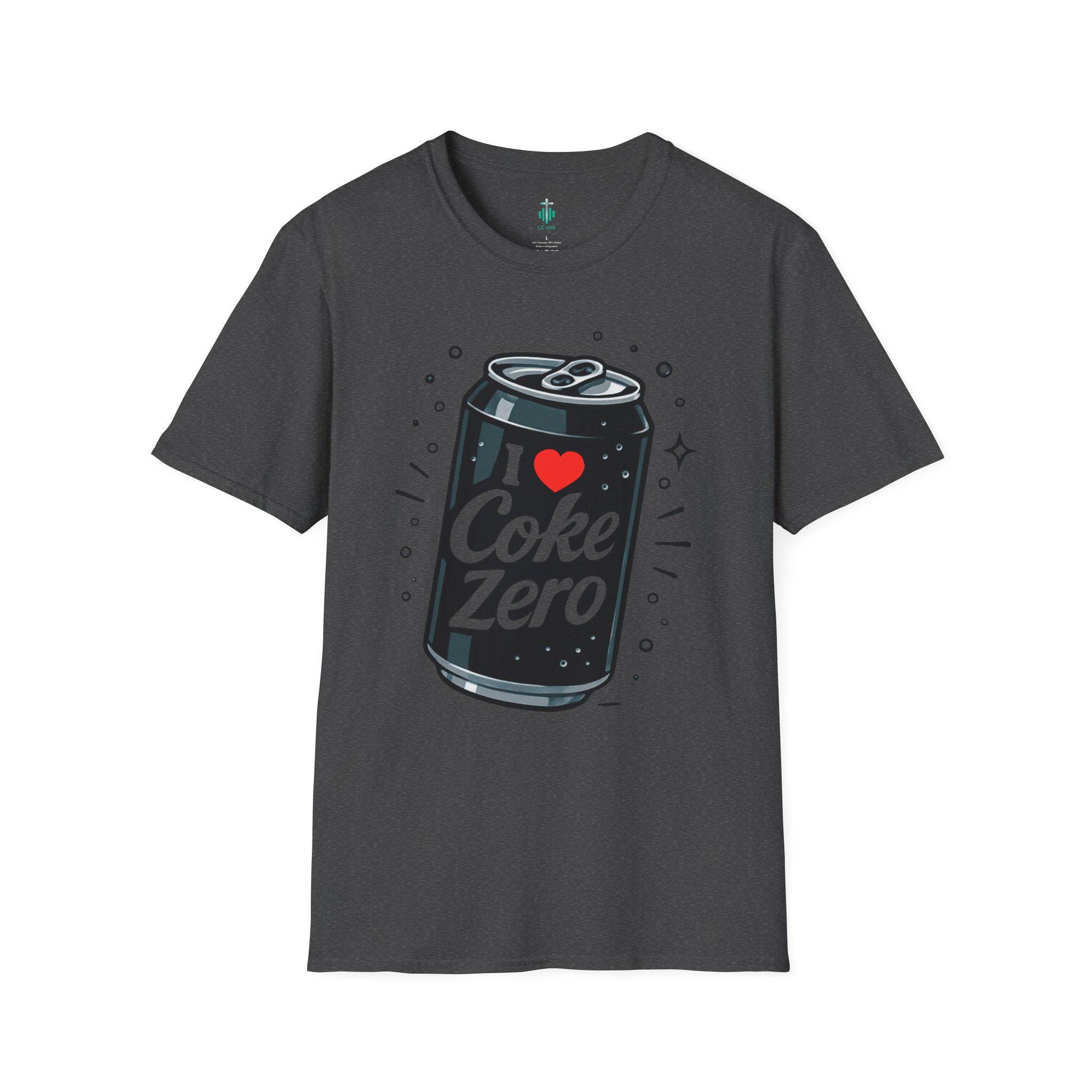 I Love Coke Zero Unisex Softstyle T-shirt - Etsy