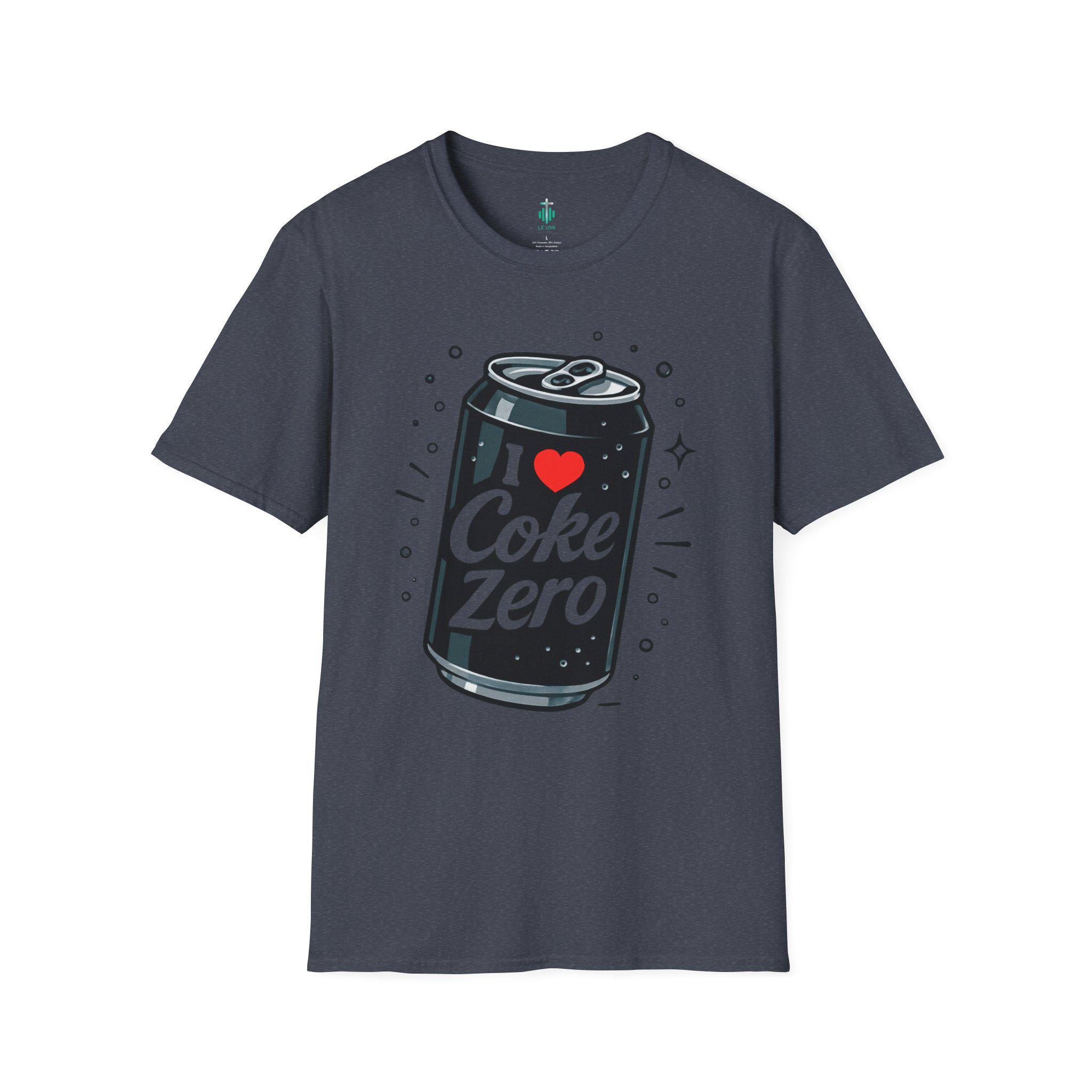 I Love Coke Zero Unisex Softstyle T-shirt - Etsy
