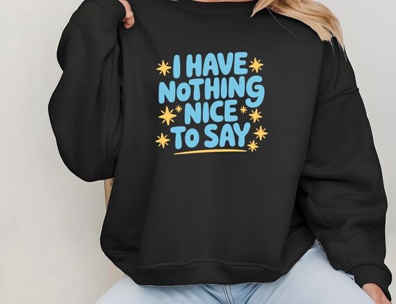 Quote Crewneck Sweatshirt: Casual, Lightweight (Unisex Sizes)