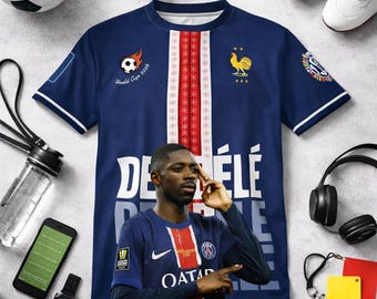 Ousmane Dembélé France Soccer T-Shirt | World Cup 2026 Fan Gift