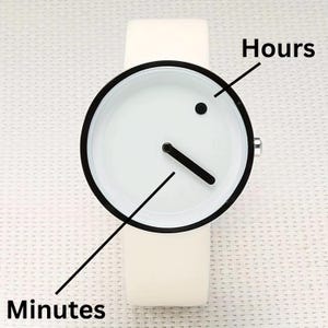 La Singularidad - Reloj de pulsera minimalista