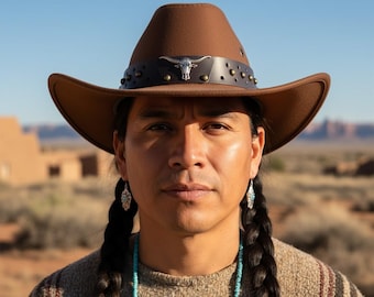 Vintage Western Cowboy Hat | Wide Brim Rodeo Rancher