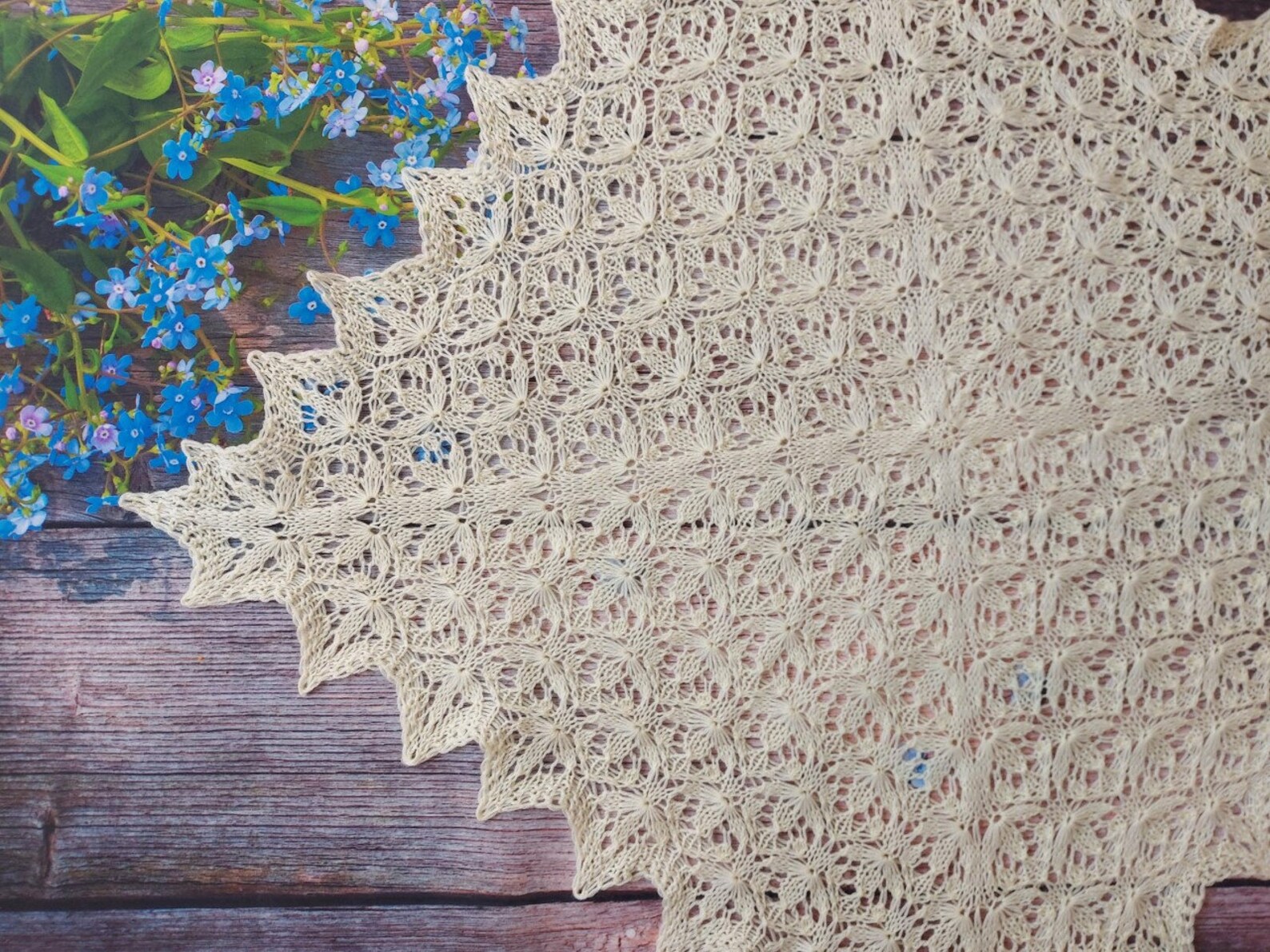 Yellow Hand Knit Baby Blanket, Merino Wool Baby Blanket,lace Baby