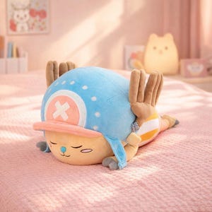 One Piece Lying Plush Toy – Chopper, Bepo, Laboon Anime Collectible Decor