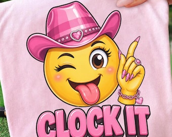 Clock It PNG: Sarcastic Funny Clock It Design png, Digital Humor Illustration (Digital Download)