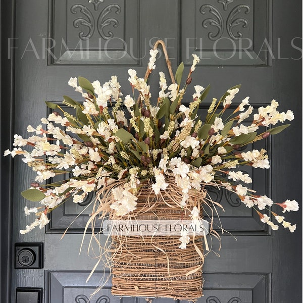 Front Door Basket Etsy