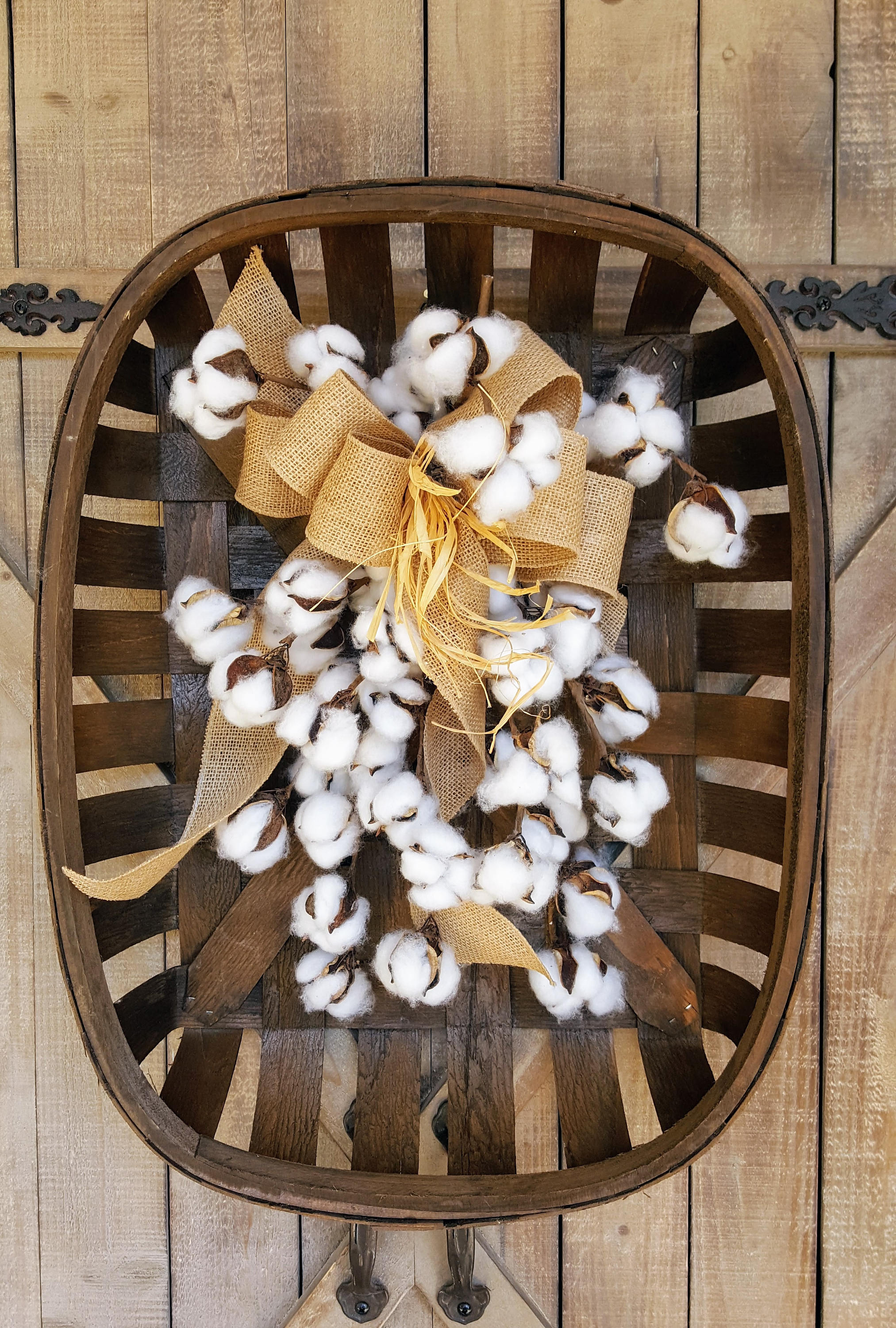 Cotton Boll Tobacco Basket Woven Tobacco Basket Farmhouse Etsy