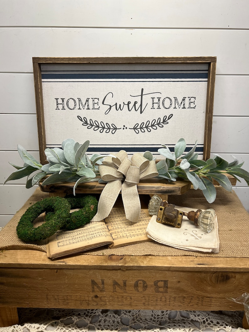 Lambs Ear Swag Farmhouse Decor Fixer Upper Gifts for Her - Etsy