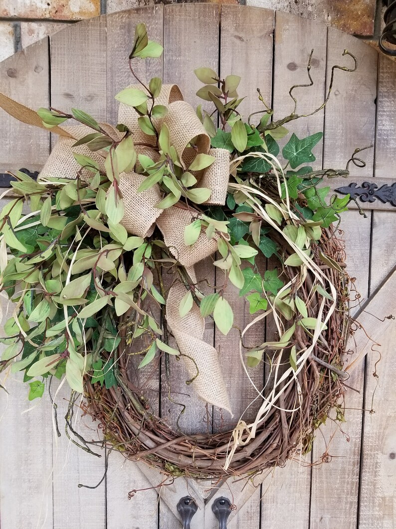 16 Everyday Front Door Wreath Greenery Image 0