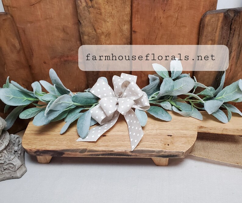 Lambs Ear Swag Farmhouse Decor Fixer Upper Gifts for Her Etsy