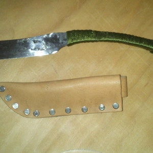Elven woodland knife,hand-made by blacksmith.