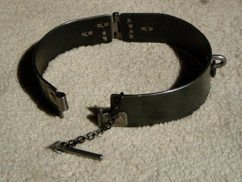 Medieval Style Metal Collar Suitable for BDSM Bondage Etsy