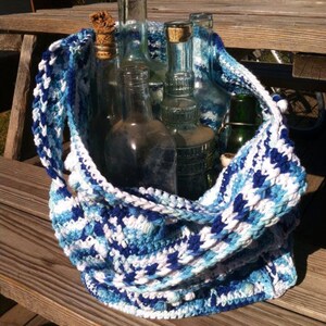 Crochet market Tote
