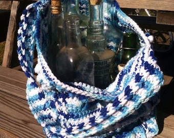 Crochet market Tote