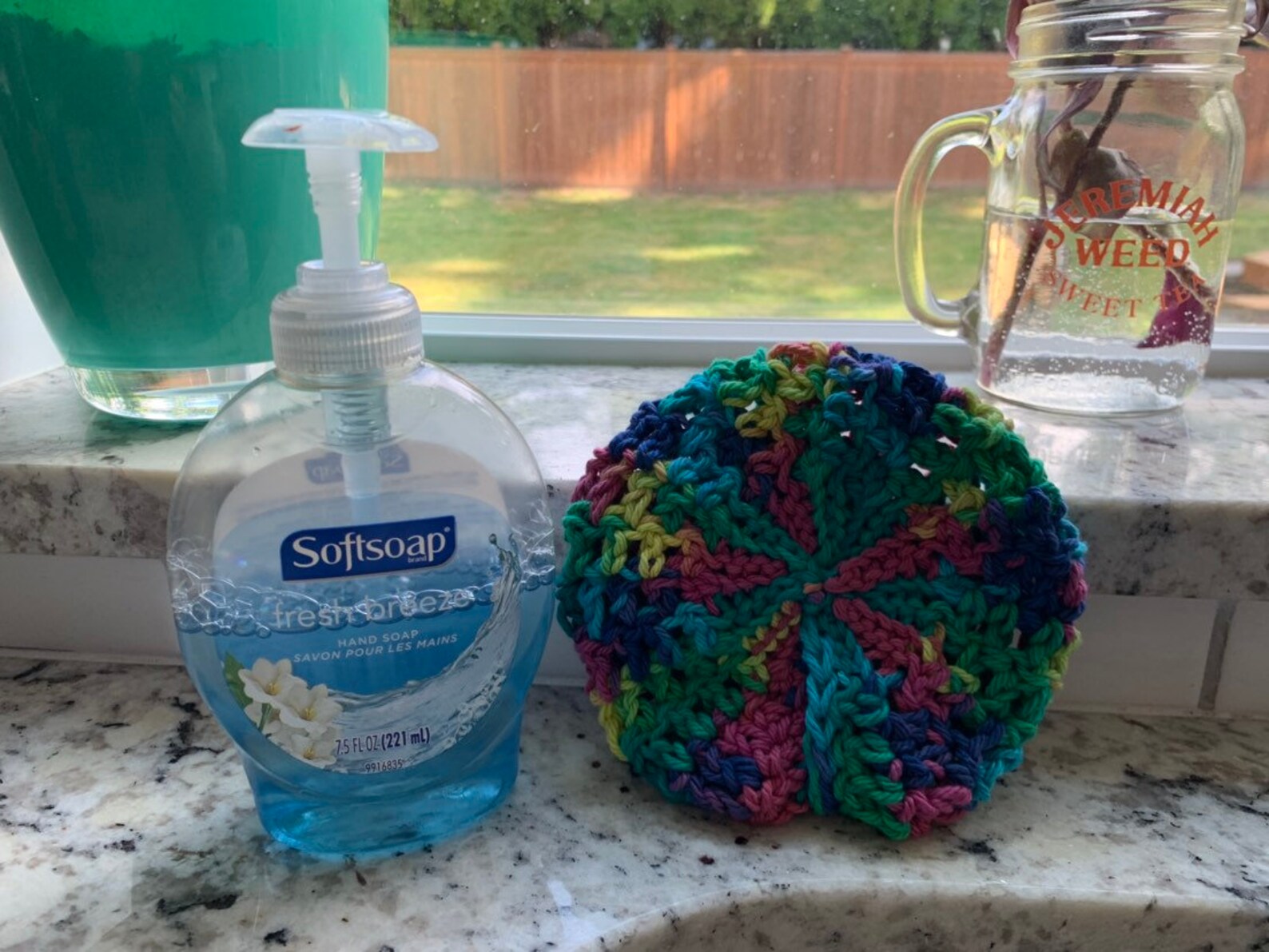 Crocheted Cotton Dish Scrubbies Etsy