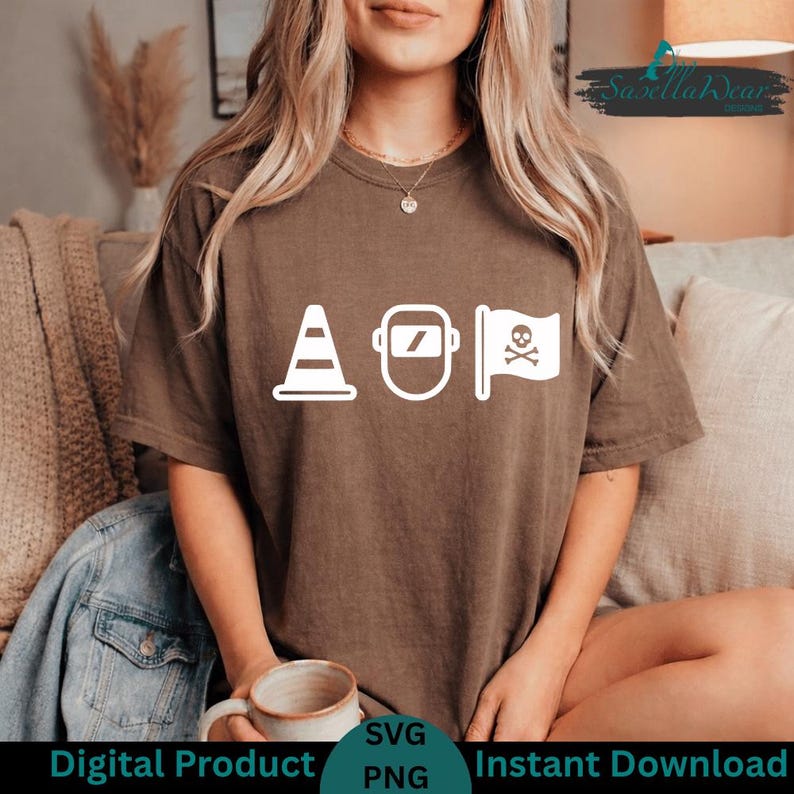 Pittsburgh Hoist The Traffic Cone SVG PNG Bundle: funny city meme urban humor icon design (Digital Download) image 11