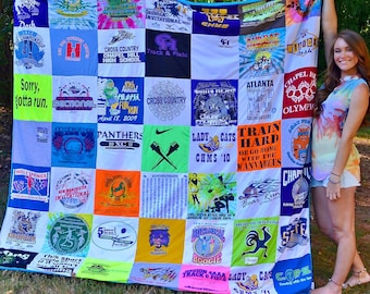 Custom T-shirt Quilt Gift Box: Project Repat