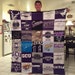 Sandy Davila Gerecenseerd T-Shirt Quilt - BEST PRICE GUARANTEED!! A custom t-shirt quilt made out of your prized t-shirts.