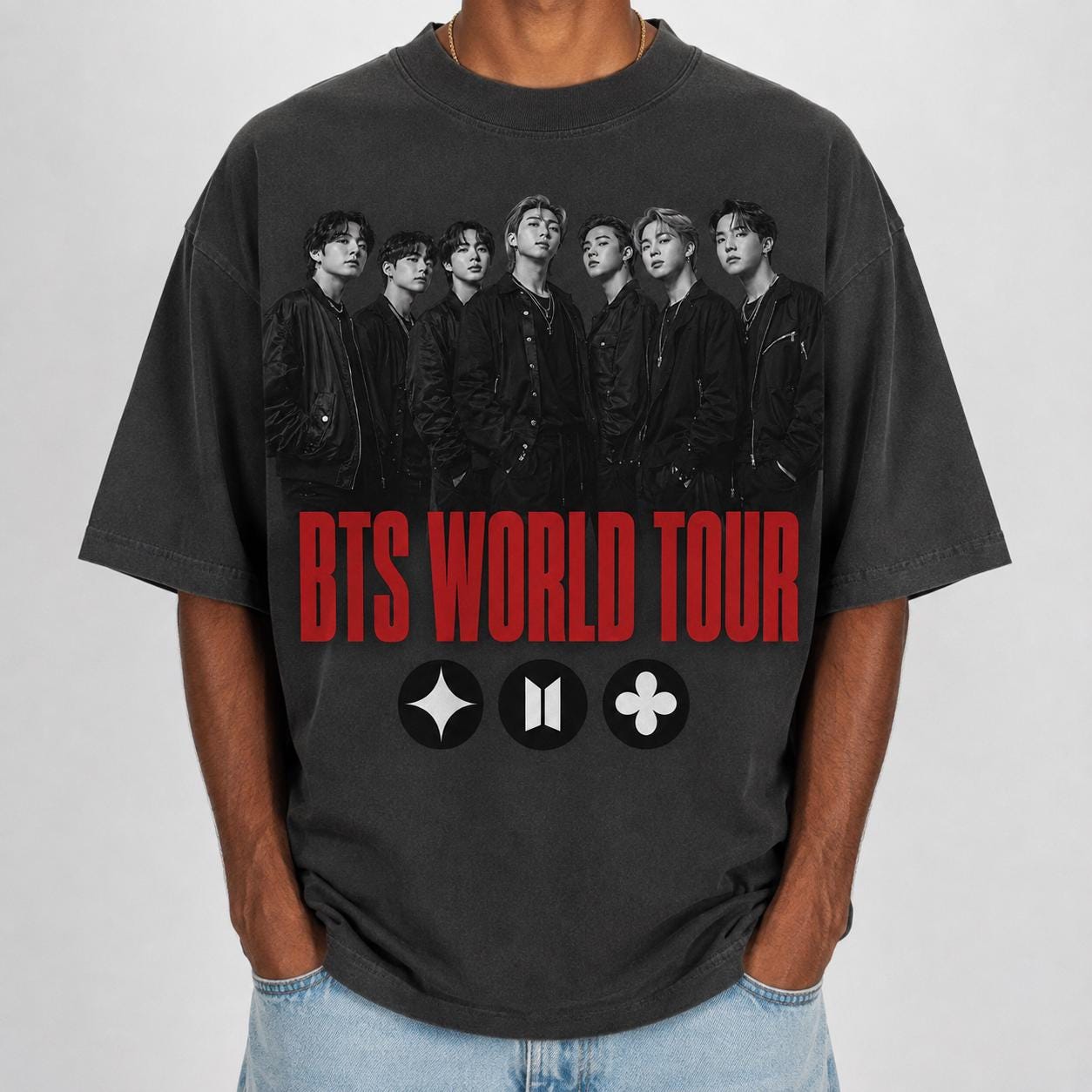 Bts Logo Shirt - Etsy Singapore