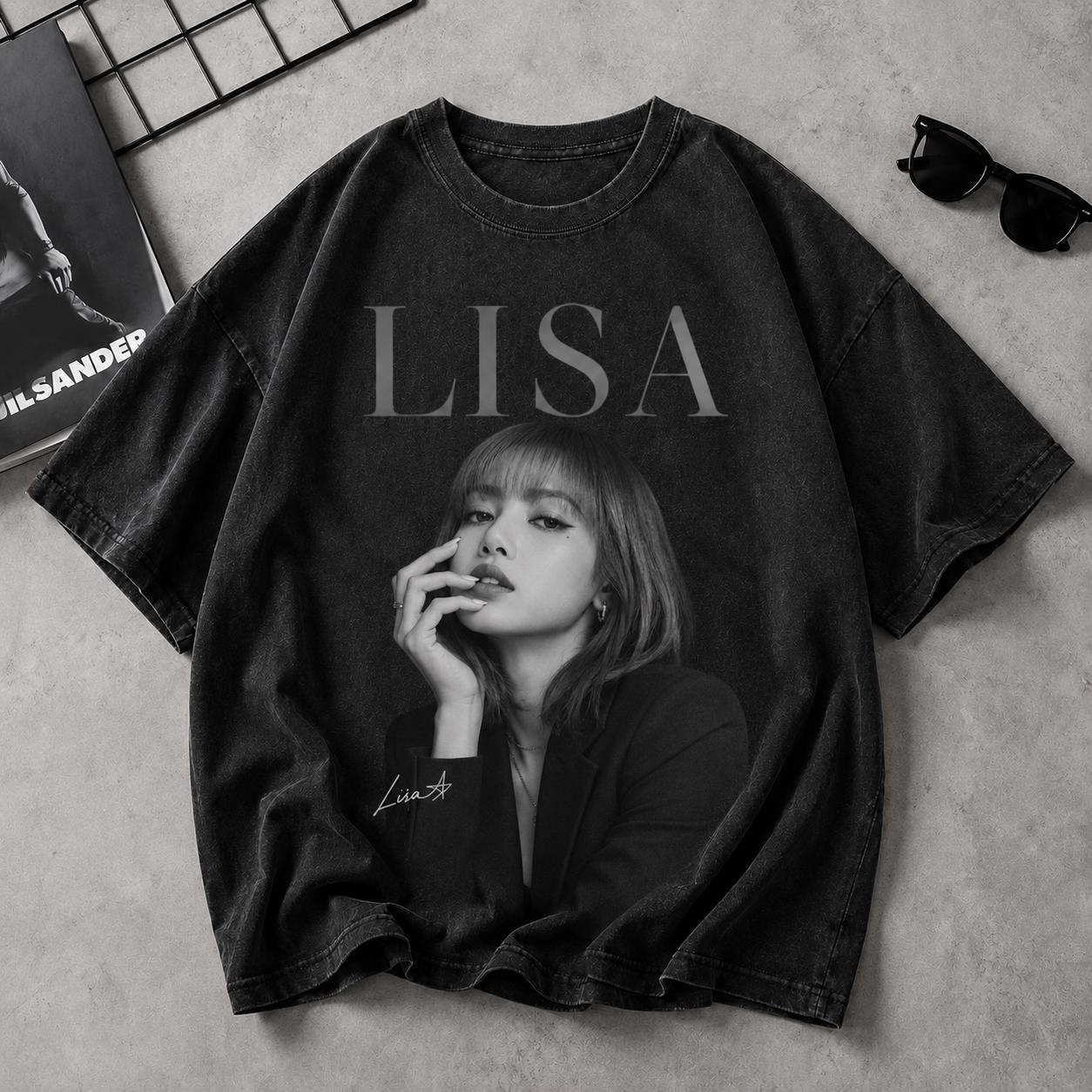 アイドル Mantra Oversized T-shirt (Black) jennie アイドル Mantra Oversized T-shirt (Black) jennie JENNIE - T-Shirt