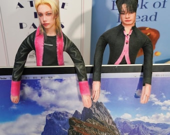 Peluche errante pour enfants, poupée SKZOO abstraite, jouet personnage inspiré de la K-Pop, joli cadeau de fan à collectionner
