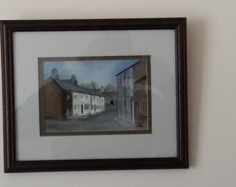 The Shambles, original water colour signed by Artist 11" inch x10" inch