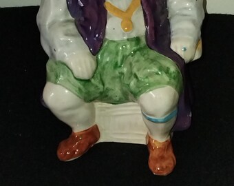 Henry V111 Character jug 15cm tall,maker H.A.Wain&Sons.Melba Ware