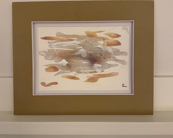 Raw - Hand-Painted Original Abstract Art