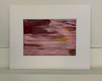 Between The Lines - Hand-Painted Original Abstract Art